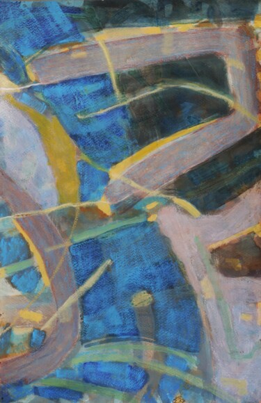 Peinture intitulée "Métanire" par Philippe Casaubon, Œuvre d'art originale, Huile