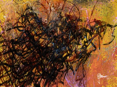Painting titled "maybe-nest-year" by Skywalker, Original Artwork, Ink