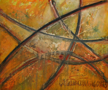 The Story Is Written Between the Lines Painting titled "The Story Is Writte…" by Pertti Matikainen, Original Artwork, Acrylic