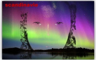 Arte digitale intitolato "scandinavie.jpg" da Morad, Opera d'arte originale, Fotomontaggio