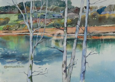 Rivière de Daoulas en Automne, le bosquet