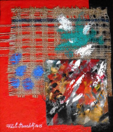 Painting titled "LA LUCE e L'INCONSA…" by Paolo Benedetti, Original Artwork, Acrylic