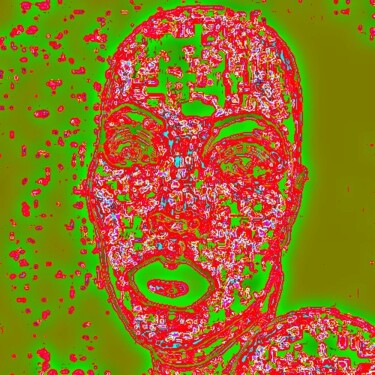 Photographie intitulée "WHO ARE YOU" par Blec, Œuvre d'art originale