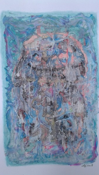 Schilderij getiteld "20180112-095830.jpg" door Marianne Huizinga, Origineel Kunstwerk