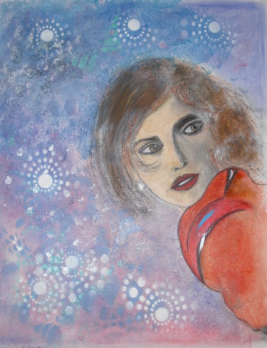 Portrait de cinéma Peinture intitulée "Portrait de cinéma" par Dominique Bertrand, Œuvre d'art originale, Acrylique Monté sur Châssis en bois