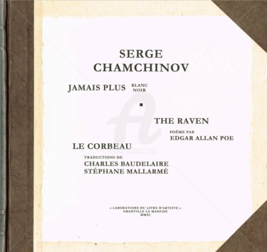 Peinture intitulée "Le Corbeau/ The Rav…" par Serge Chamchinov, Œuvre d'art originale