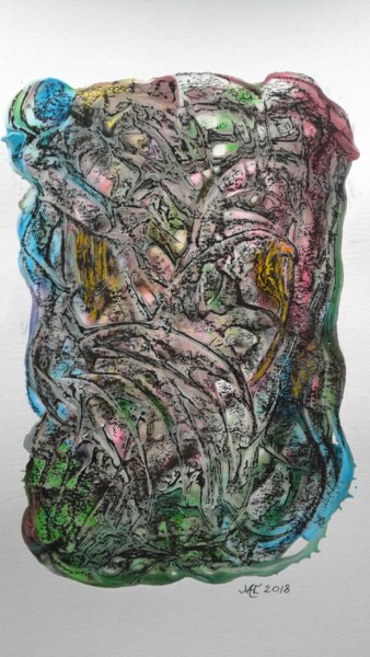 Schilderij getiteld "20180116-104901.jpg" door Marianne Huizinga, Origineel Kunstwerk