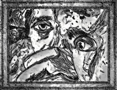 Digital Arts με τίτλο "Дима и Вова Dima an…" από Дима Dima Вильмс Wilms (Рок-Живописец Rock-Painter), Αυθεντικά έργα τέχνης,…