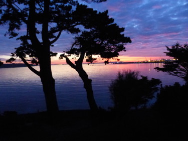 Photographie intitulée "coucher de soleil s…" par Jeanne Le Guen, Œuvre d'art originale