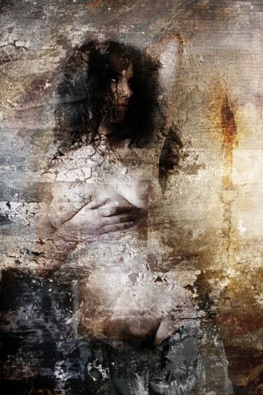 Photography titled "la fille au chandel…" by Nico Cofu Arach, Original Artwork