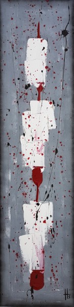 "tableau vertical ab…" başlıklı Tablo Sandrine Hartmann tarafından, Orijinal sanat, Akrilik