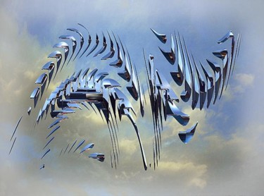 Peinture intitulée "BONES" par Pix-Peinture Kabuki, Œuvre d'art originale, Huile