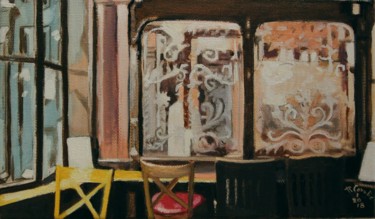 Ζωγραφική με τίτλο "N°1043  The Argyll…" από R. Cavalié, Αυθεντικά έργα τέχνης, Λάδι Τοποθετήθηκε στο Ξύλινο φορείο σκελετό