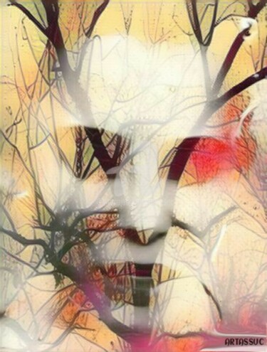 Digital Arts titled "Isa-01-21-04-14-12.…" by Isabelle Cussat (Artassuc), Original Artwork, Digital Painting