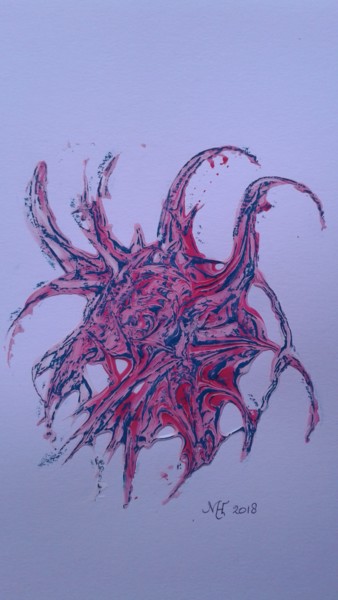 Schilderij getiteld "20180122-111918.jpg" door Marianne Huizinga, Origineel Kunstwerk