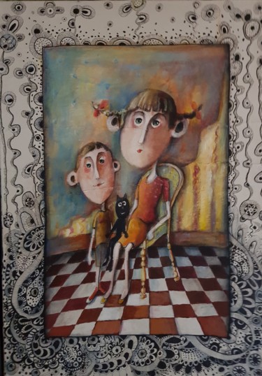 Edward et sa deuxième épouse salon hôtel Maurice
