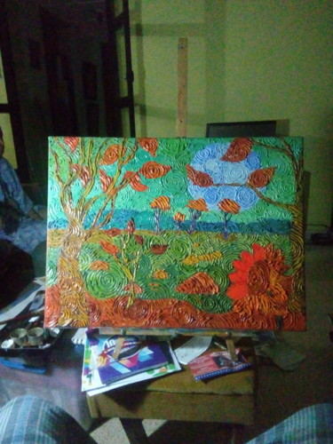 Pintura titulada "img-20180115-003347…" por Edgardo Sanchez, Obra de arte original