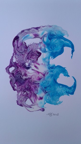 Schilderij getiteld "20180123-110233.jpg" door Marianne Huizinga, Origineel Kunstwerk