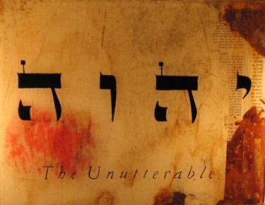 Collages titled "YHVH #2" by Danny Hughes, Original Artwork