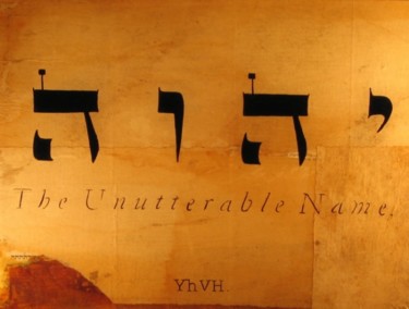 Collages titled "YHVH #3" by Danny Hughes, Original Artwork