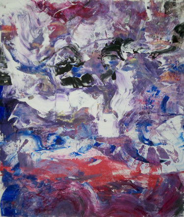 Painting titled "Не carries fire in…" by Dmitri Matkovsky, Original Artwork, Acrylic