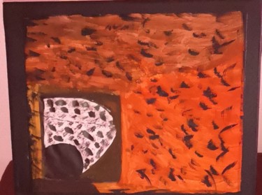 Peinture intitulée "Fenêtre ouverte et…" par Claudia Marie Eugénie (Cocoâlô), Œuvre d'art originale, Acrylique Monté sur Aut…