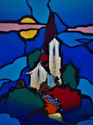 Peinture intitulée "no-788-15fig.jpg" par Roger Fayolle, Œuvre d'art originale