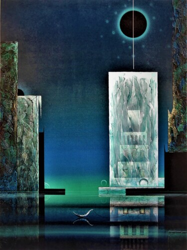 Peinture intitulée "no-621-fig-60.jpg" par Roger Fayolle, Œuvre d'art originale