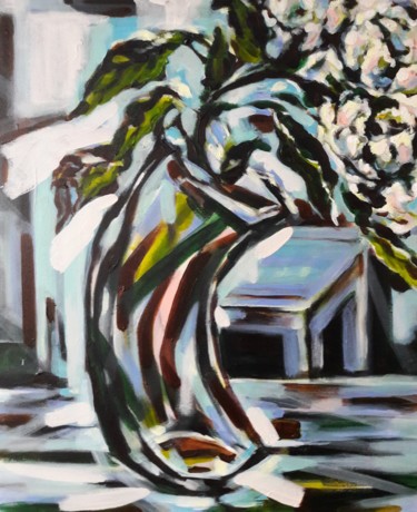 Peinture intitulée "" Madame... vos fle…" par Sam Keusseyan, Œuvre d'art originale, Acrylique