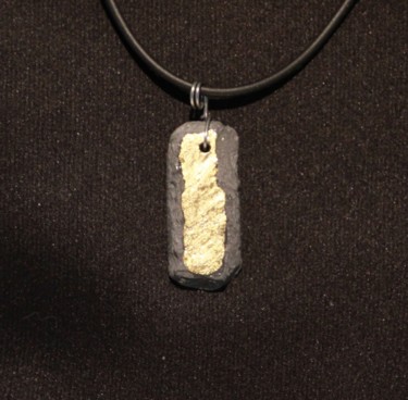 设计 标题为“1 Collier en ardois…” 由S Eymond Laritaz, 原创艺术品, 项链