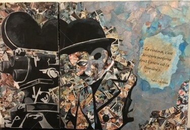 Collages intitulée "e6ac37a7-3f59-4e52-…" par Annie Predal, Œuvre d'art originale
