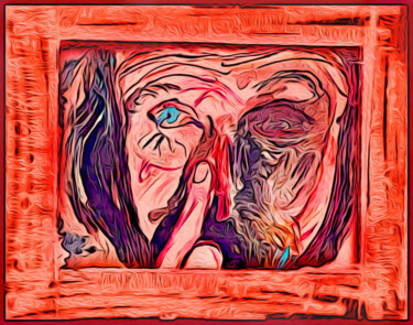 Digitale Kunst mit dem Titel "Дима Dima 124ы" von Dima Dima Vil Ms Wilms (Rok Zivopisec Rock Painter), Original-Kunstwerk, 2…