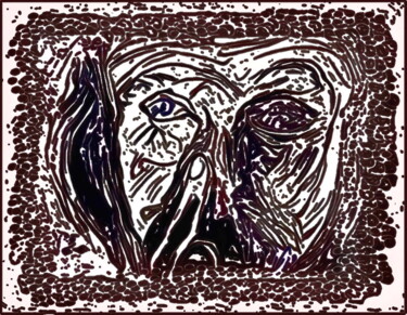 Digital Arts με τίτλο "Дима Dima 117г" από Дима Dima Вильмс Wilms (Рок-Живописец Rock-Painter), Αυθεντικά έργα τέχνης, 2D ψη…