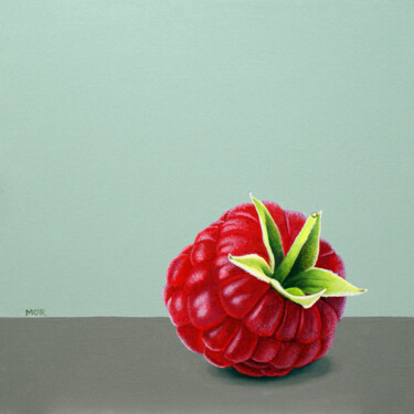 Peinture intitulée "Red Jewel" par Dietrich Moravec, Œuvre d'art originale, Acrylique