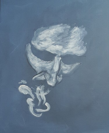 Pintura intitulada "Portrait 7" por Titus, Obras de arte originais, Óleo