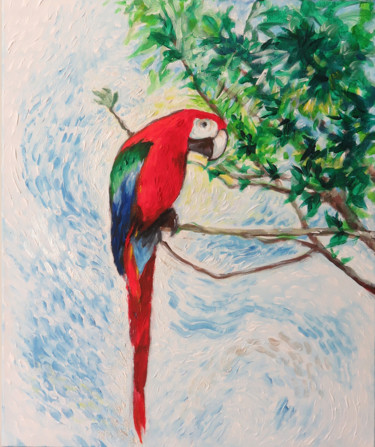 Perroquet 46x38
