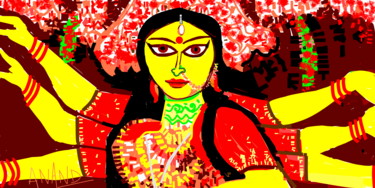 Digital Arts titled "DIETY-1,  DIGITAL A…" by Anandswaroop Manchiraju, Original Artwork, Digital Painting
