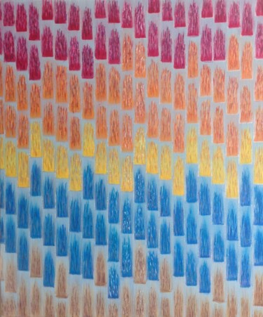 Painting titled "Imagination" by Cassia Sato, Original Artwork, Acrylic
