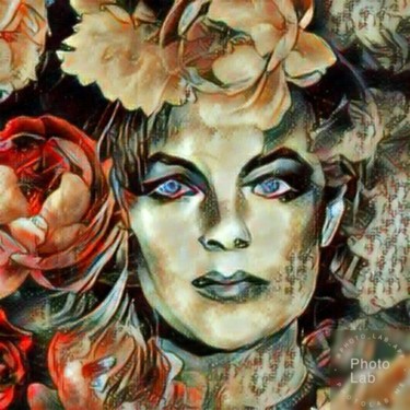 Portrait fleuri 1