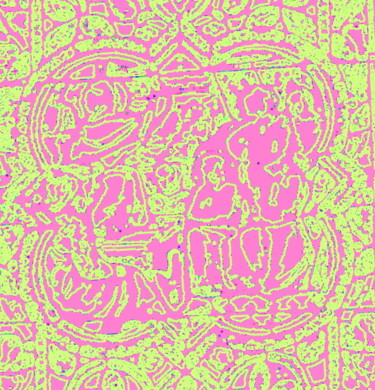Arts numériques intitulée "Dans les roses" par Marian Cobos, Œuvre d'art originale