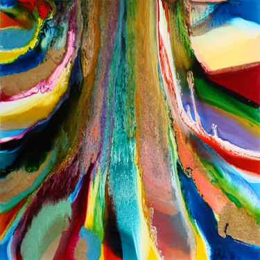 Schilderij getiteld "Roots" door Teresa Martins, Origineel Kunstwerk, Anders