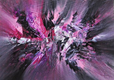 Reflections - Spiegelungen Malerei mit dem Titel "Reflections - Spieg…" von Eva Fazakas, Original-Kunstwerk, Acryl
