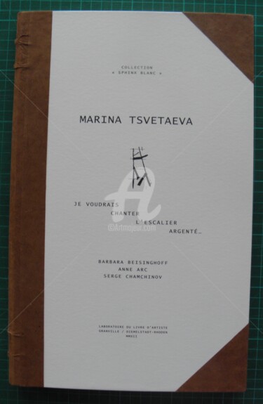 Gravures & estampes intitulée "Tsvetaeva" par Serge Chamchinov, Œuvre d'art originale