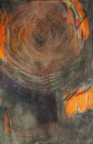 Painting titled "Minos" by Philippe Casaubon, Original Artwork, Oil