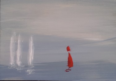 Pintura intitulada "Voiles  1" por Titus, Obras de arte originais, Acrílico