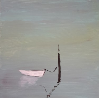 Pintura intitulada "Barque 3" por Titus, Obras de arte originais, Acrílico