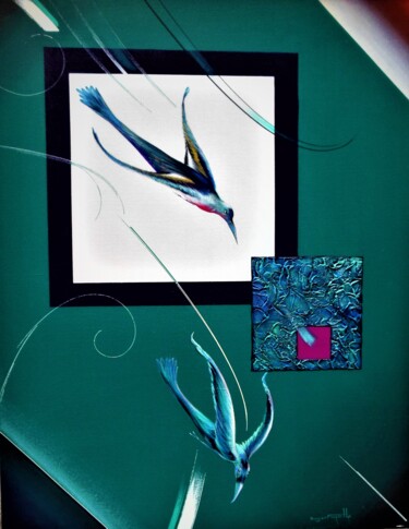 Peinture intitulée "no-712-fig-25.jpg" par Roger Fayolle, Œuvre d'art originale