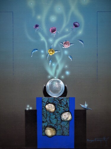 Peinture intitulée "no-733-fig-8.jpg" par Roger Fayolle, Œuvre d'art originale
