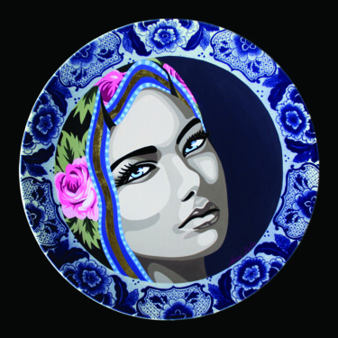 Litho "Tendre Gourmande" Digital Arts titled "Litho "Tendre Gourm…" by Ann'Soco, Original Artwork, Paper