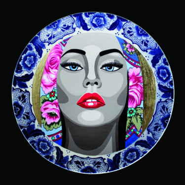 Litho "Complicitée Gourmande" Digital Arts titled "Litho "Complicitée…" by Ann'Soco, Original Artwork, Paper